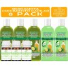 3 Shampoos De Bergamota, 2 Acondicionadores, 3 Aceites Kit