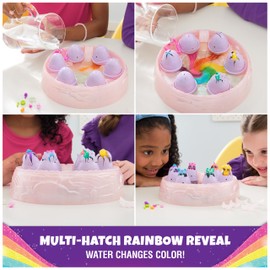 Hatchimals Alive, Rainbow Hatchery with 6 Mini Figures in Color Reveal Eggs & Over 10 Accessories, Gifts & Stocking Stuffers for Girls & Boys Ages 3 & up