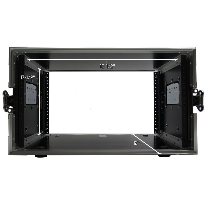 Harmony Audio Cases HC6UED Pro DJ Flight 6U FX Effect