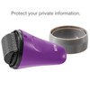 ID Defender Large Premium Stamp Roller Kit, Purple (3-Pack, Large)