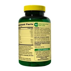 Complejo B + Vitamina B1 B2 B12 Ácido Fólico (250 Cápsulas)