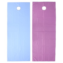 Waterproof Beauty Salon Bed Sheet SPA Massage Table Bed Cover (75 x 200cm Open Hole Type)(Purple Blue )