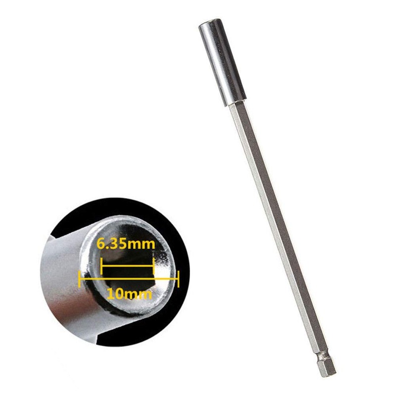 3pcs Electric Drill Screwdriver Extension, Quick Release Magnetic Drill Bit