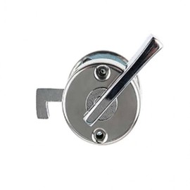 Sliding Cubicle Door Latch with Occupancy Indicator (28-40mm) for Public Restrooms (md) Sliding Cubicle Latch