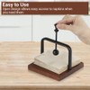 Wooden Napkin Holder, Flat Napkin Stand, Table Napkin Dispenser with