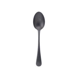 BLACKVINTAGEINOX Black Vintage Inox Old English Dinner Spoon, Made in Japan, Cafe and Restaurant, Stainless Steel, Aging, Unbreakable, Dishwasher Safe