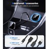 Teeran 2 in 1 Wireless CarPlay and Android Auto Adapter,