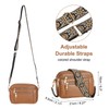 sourcing map Crossbody Bags for Women, Small PU Leather Multi