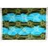 Sarong Beach Towel Pareo Wrap Skirt Blue Green Batik Sar03