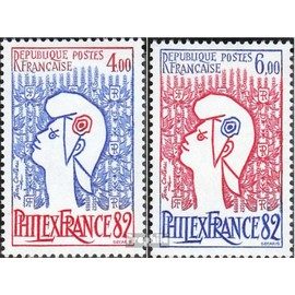 France 2343-2344 (complete.issue.) unmounted mint/never hinged ** MNH 1982 PHILEX france 82 (Stamps for collectors)