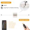 Morauroral Battery Operated Wall Sconces Set of 2, Dimmable Battery