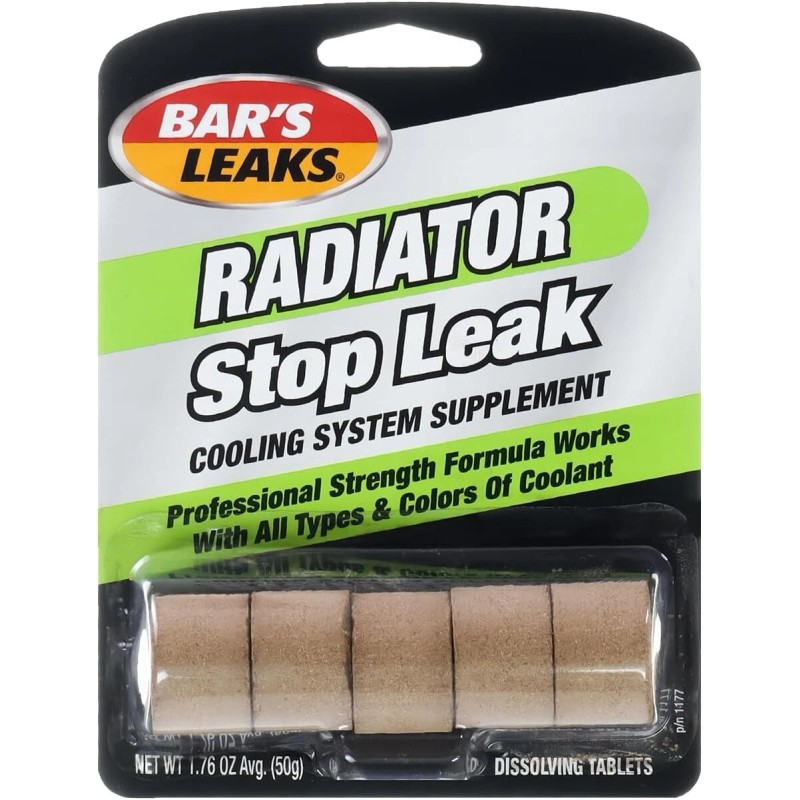 Bar's Leaks Radiator Stop Leak Tablets, 1.76oz