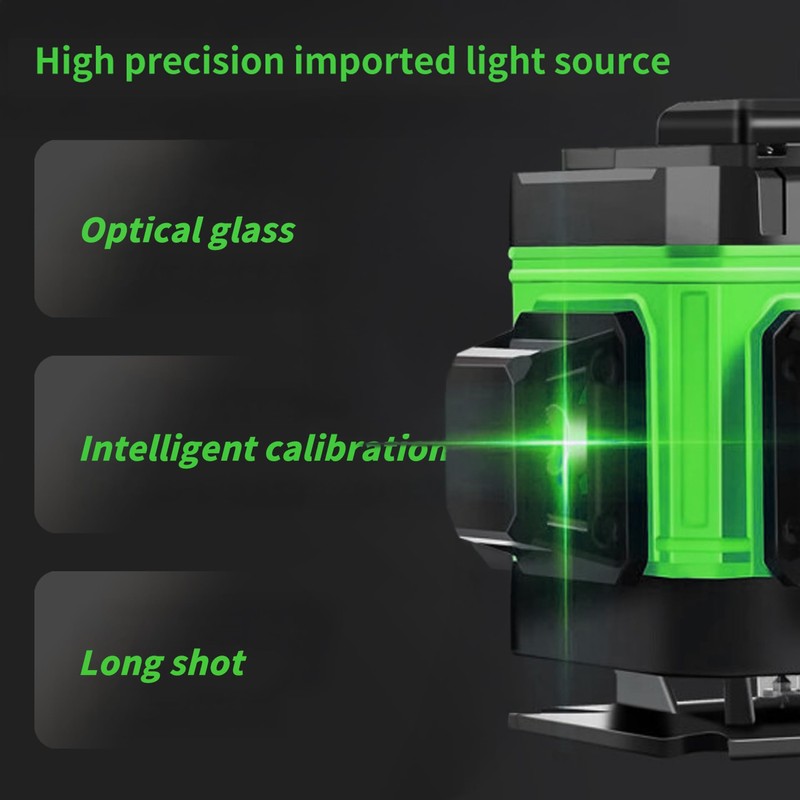 EODOJU Laser Level, Laser Level Self Leveling Tool with Rechargeable