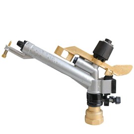 1.5" 360°Adjustable Impact Sprinkler Rain Spray Gun for Large Area Farm Irrigation Water System