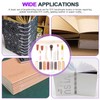 Swpeet 26Pcs Bookbinding Kits, Including Real Bone Folder Creaser, Paper