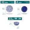 vancasso SELENE Plates and Bowls Set for 4, 12 Pieces