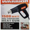 WARRIOR 1500 Watt 11 Amp Dual Temperature Heat Gun heat