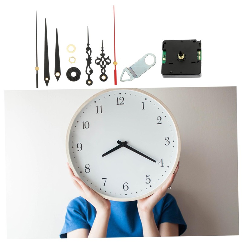 SEWACC DIY Silent Wall Clock Movement Mechanism Replacement Parts Clock
