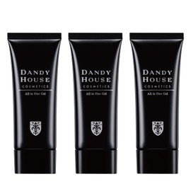 Dandy House All-in-One Gel Men's Skin Care Set of 3 [1 Bottle, 1.8 oz (50 g) (Approx. 60 Day Supply)]