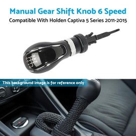 MAX COOL Gear Knob 6 Speed Shifter Suitable for Holden Captiva 5 Series 2011-2015 Manual