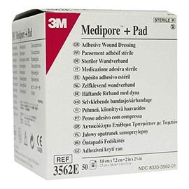 MEDIPORE Plus Pad 3562E ster Pack of 50