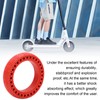 8.5x2.0 Electric Scooter Hollow Solid Tires Anti Puncture Non Slip