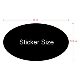 US Decal, Inc. - Los Aguajes, Mexico - Oval Sticker