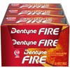 Dentyne Fire Spicy Cinnamon Sugar-Free Chewing Gum, Pack of 9