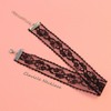 TseenYi Tattoo Choker Necklace Flower Lace Hollow Lace Elastic Clavicle
