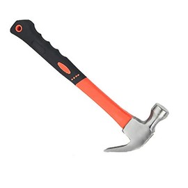Martillo de garra BE-Tool de 0,25 kg, martillo multifuncional con mango de plástico, herramienta para construcción de carpintería y reparación del... 