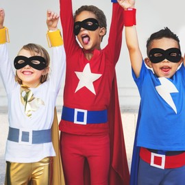 12 Piezas Antifaz de Fieltro Negro Máscara de Ladrón de Mascarada Elástica para Adultos Niños Medias Máscaras de Disfraces Ajustables para Accesorios de Disfraz de Fiesta