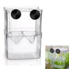 LxcshLjx Aquarium Fish Tank Breeder Box, Fish Isolation Breeding Box,
