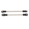 8Pcs Stainless Steel Link Rod 275mm Wheelbase Stainless Steel Link