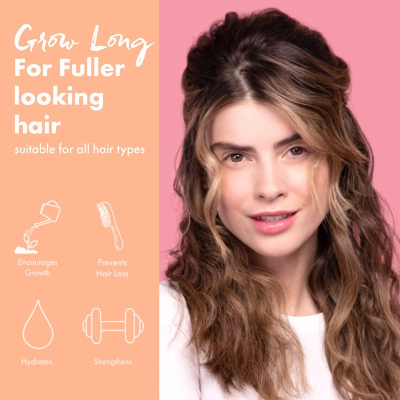Umberto Giannini Grow Long Shampoo & Conditioner Duo, Vegan &