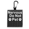 Funny Dog Leash Sleeve Nervous Do Not Pet Dog Leash