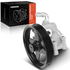A-Premium Power Steering Pump, with Pulley, Compatible with Ford Crown Victoria 2004-2007 & Lincoln Town Car 2003-2006 & Mercury Grand Marquis 2004-2007, Replace# 7W1Z3A674B