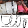 42 Pcs Hose Clips Set, CV Boot Clips, Stainless Steel