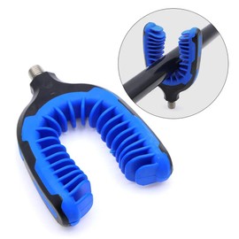 FiTspi 2Pcs Carp Fishing Rod Rest Head Gripper Rod Grips, U Rest Butt Pod Rod Rests for Rod Pod Holder Pole Bracket Support Fishing Tools