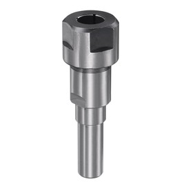 sourcing map Router Collet Extension Rod Converter Adapter 12.7mm (1/2") to 12.7mm(1/2") for CNC Engraving Machine Woodworking Milling Bit