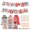 Advent Calendar for Filling, Fabric, 24 Advent Calendars, Self-Fill Children's