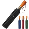 Foldable Umbrella, Open-Close Automatic Pocket Umbrella, Lightweight Design, Windproof and