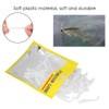 50 Pieces Fishing Bait Set, Plastic Soft T-Tail Bait, 9