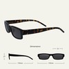 OPULIZE Brown Tortoiseshell Lightweight Reading Sunglasses UV400 Mens Womens S32-2