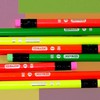 BAZIC Wood Pencil Neon Pencils, Latex Free Eraser, Unsharpened Rewards
