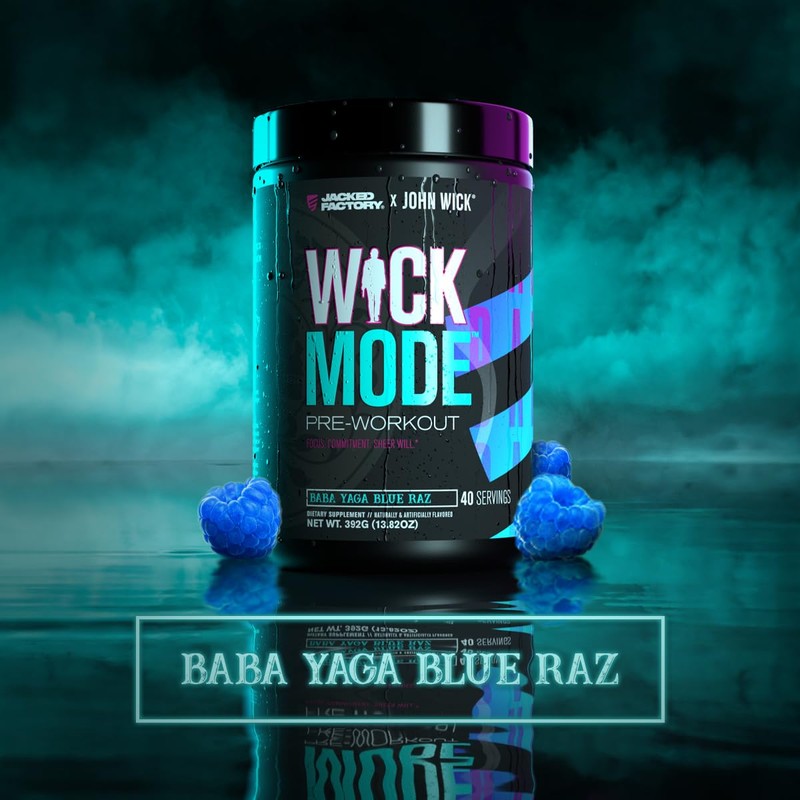 Jacked Factory X John Wick - Wick Mode Pre Workout