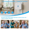 WiFi Caregiver Pager System with Emergency Button for Elderly -