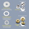 50Pcs Airless Paint Sprayer Gaskets Seal Tip Gaskets Nylon Flat