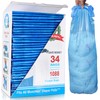 Diaper Pail Refill Bags, 1088 Counts, 34 Bags, Fully Compatible