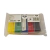 Set of 5 Cable Ties Coloured 2.5 mm x 100