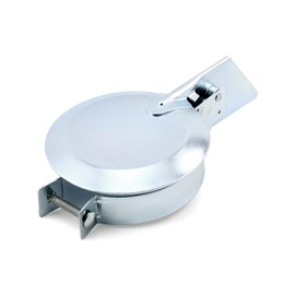 QWORK 5" Zinc Exhaust Rain Cap Weather-Resistant Stack Protector for Straight Exhaust Piping on Trucks, Tractors, and Heavy Equipment